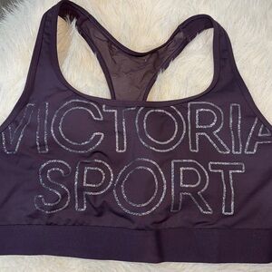 Victoria’s Secret Women's Purple Sports Bra - Large/New